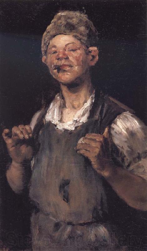 William Merritt Chase The Leader Norge oil painting art